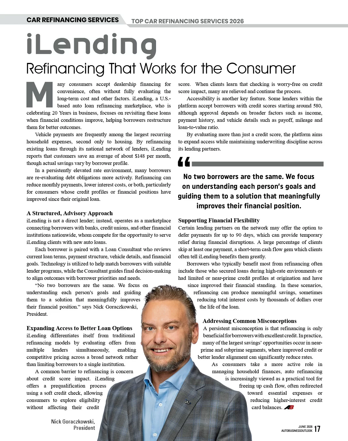   Auto Finance| Auto Business Outlook