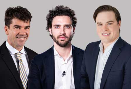 Brian Baleno, Director Global Business Development Transportation, Luigi Marino, Global Marketing Manager E-Powertrain and Coleman Hellyer, Global Marketing Manager E-Drive & Transmission, Syensqo  | Auto Business Outlook